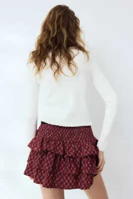 Gilet volanté - Blanc — photo 3
