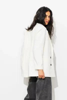 Veste de tailleur lin mélangé — photo 4