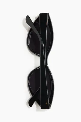 Lunettes de soleil cat-eye - Noir — photo 2