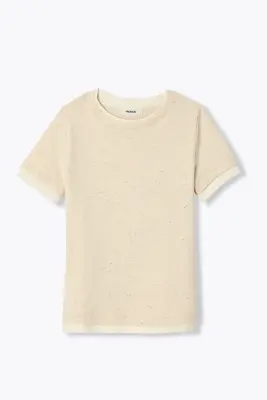 T-shirt slim effet superposé — photo 1