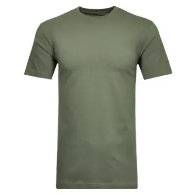 RAGMAN TEE SHIRT COL ROND GRANDE LONGUEUR Kaki — photo 2