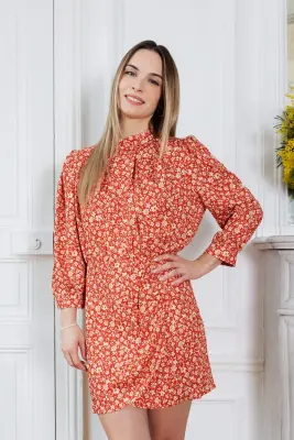 Robe Sabrina - fleuri — photo 3