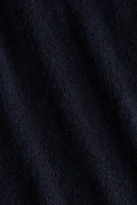 Pantalon en maille fine - Bleu marine — photo 3