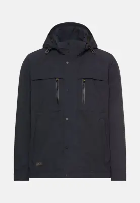CAMEL ACTIVE VESTE Waterproof GRANDE LONGUEUR Marine — photo 4