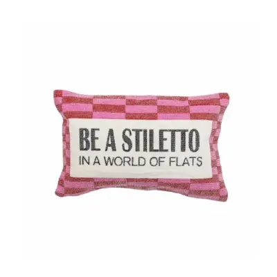Coussin Be A Styletto Rose — photo 1