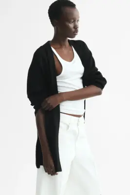Gilet long - Noir — photo 1