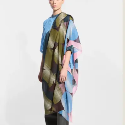 Foulard Anaphore kaki - Ma Poésie — photo 2