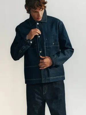 Jean large MIST - Bleu foncé — photo 4