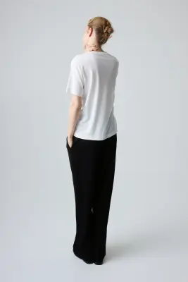 MAMA Pantalon large - Noir — photo 3