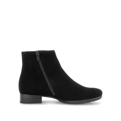 Bottines Gabor 72.719.47 Noires - Daim Lacets Grande Pointure Femme — photo 3