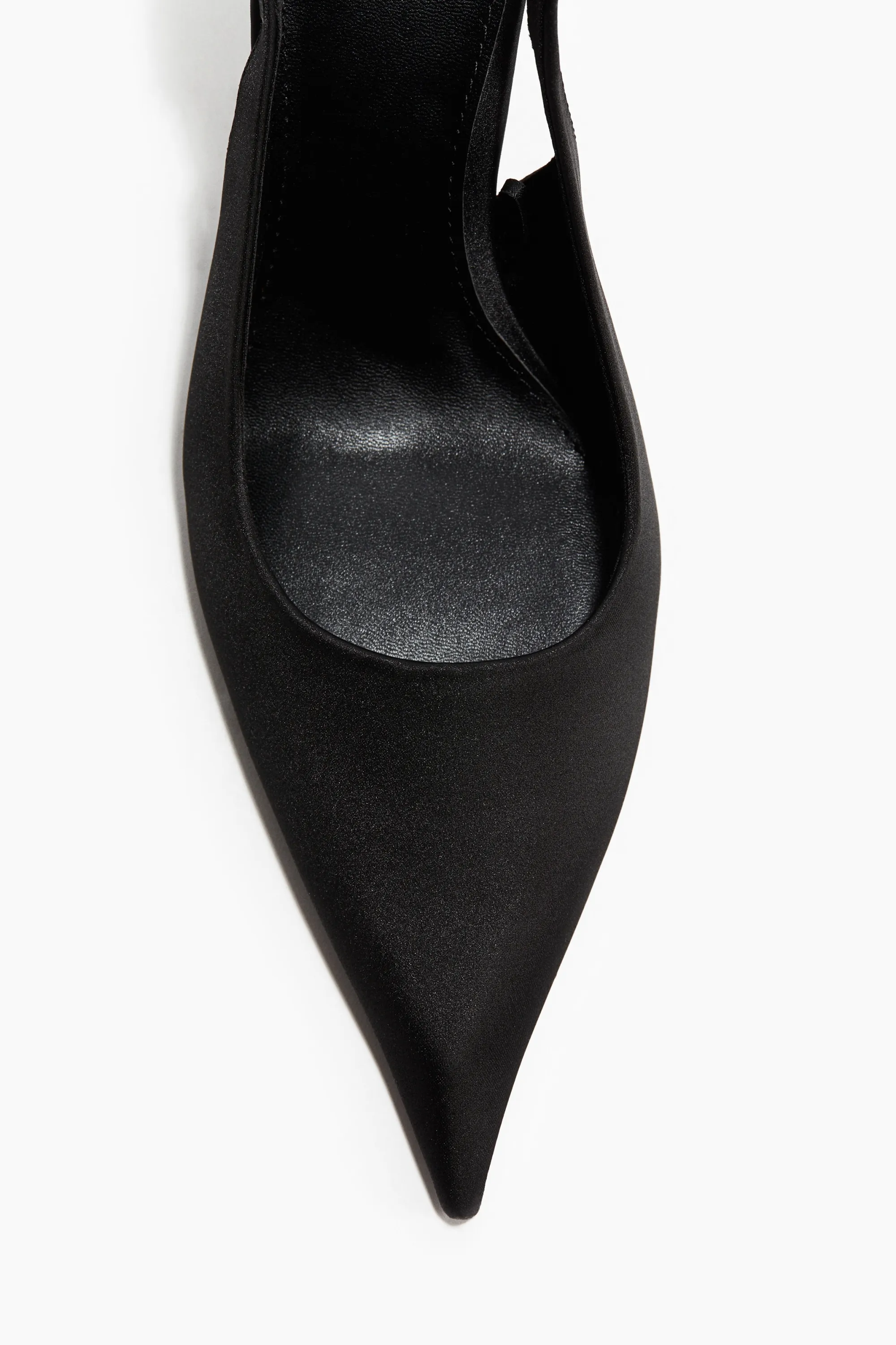 Escarpins à talon avec bride arrière - Noir