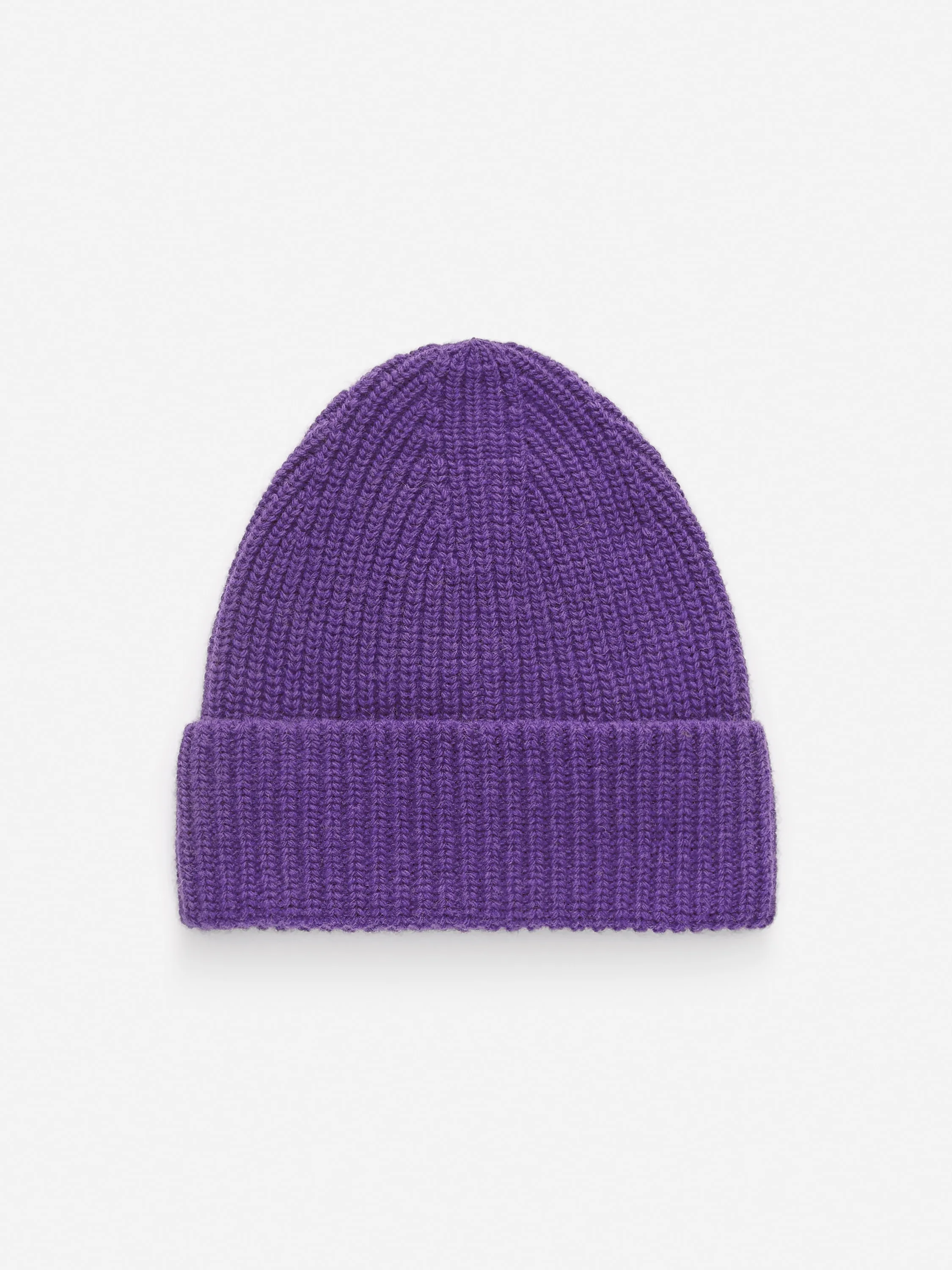 Bonnet en laine - Violet