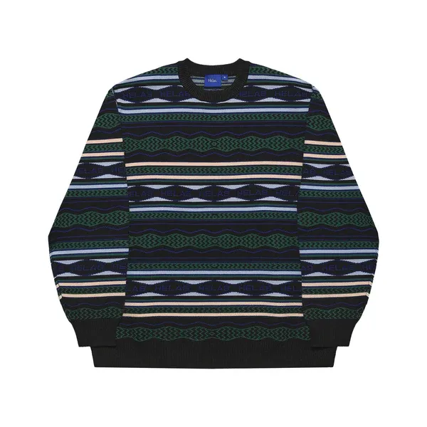 Pull Helas Kool crewneck knit – Black