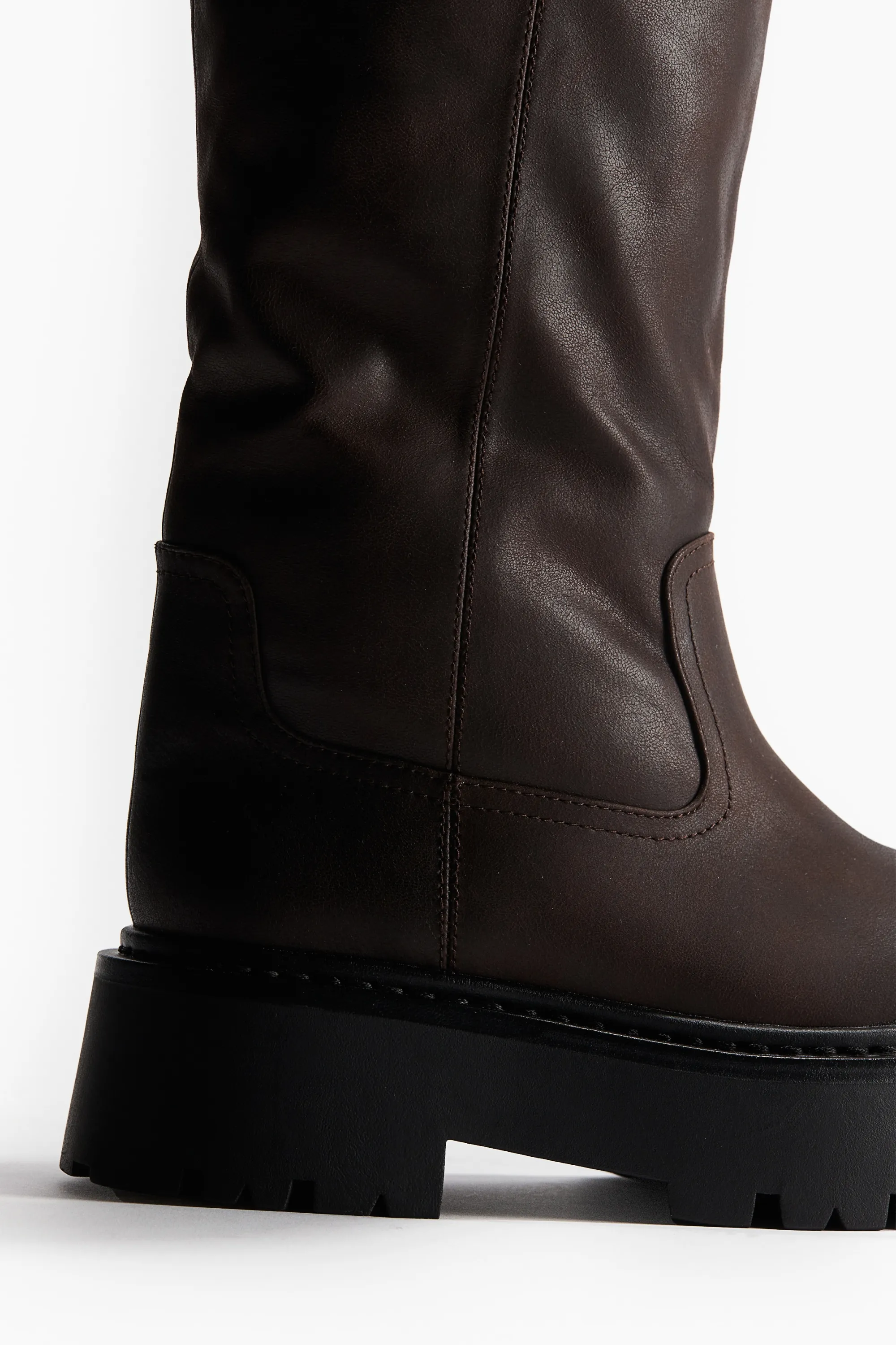 Bottes chaudement doublées - Marron foncé