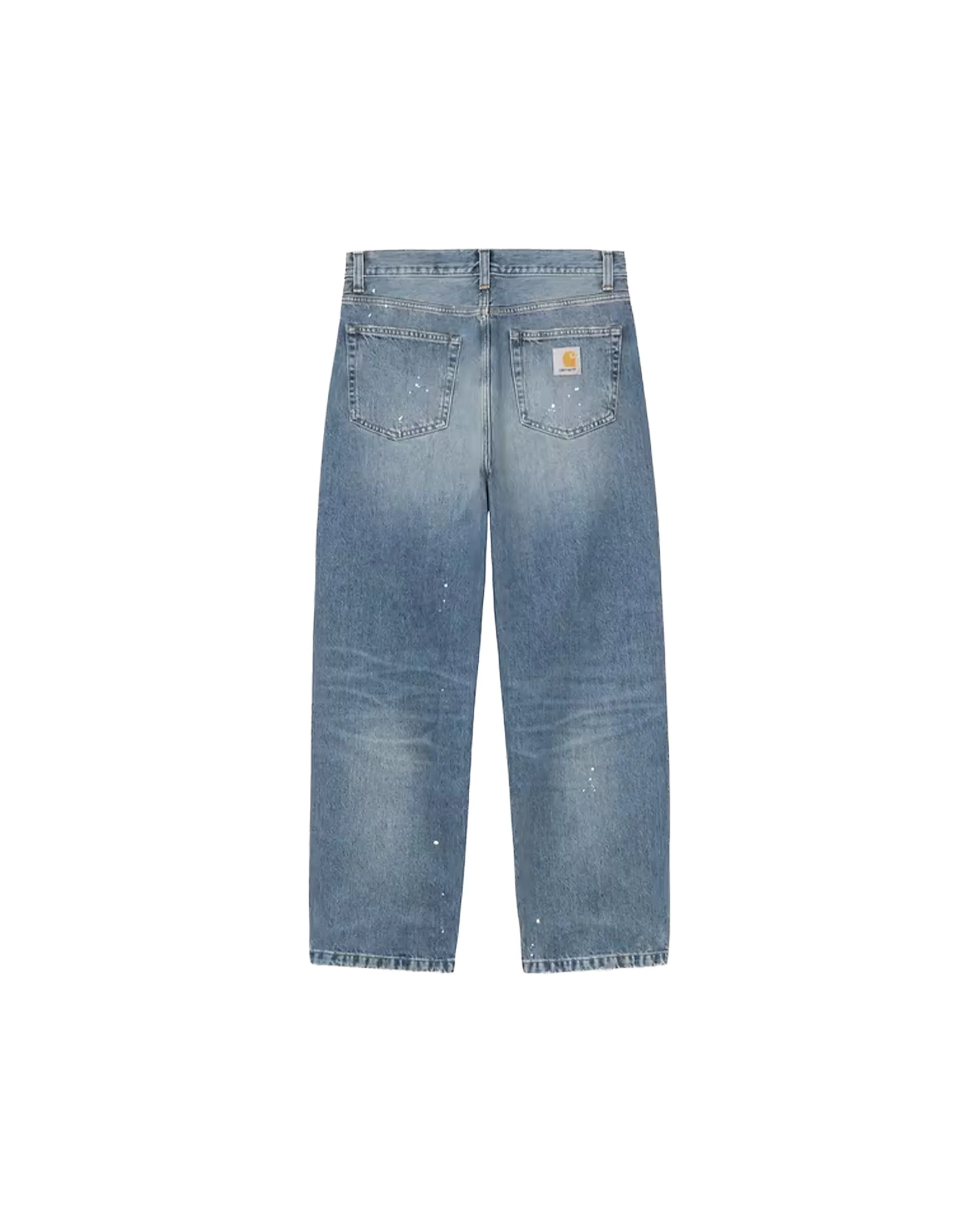 Landon Pant Blue Destroy Wash Splatter