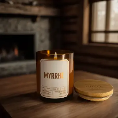 Bougie végétale parfumée Myrrhe — photo 2