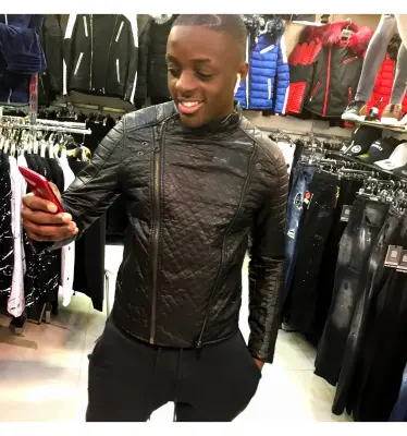 Veste simili cuir Perfecto Zoom Flight