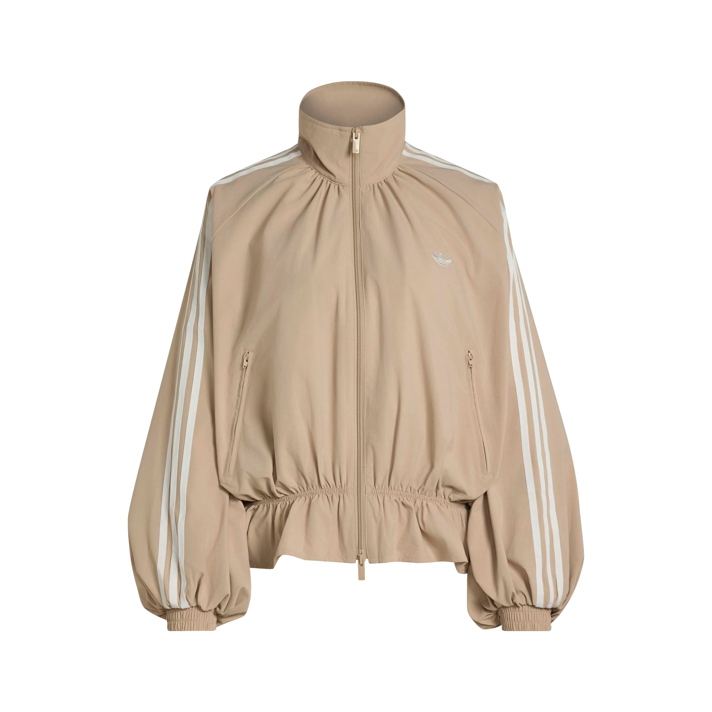 Adidas Blousy Oversized Track Top Khaki