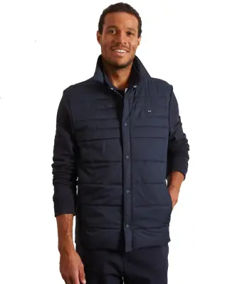 EDEN PARK BLOUSON SWEAT Marine — photo 2