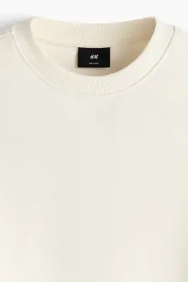 Sweat Loose Fit - Crème — photo 4