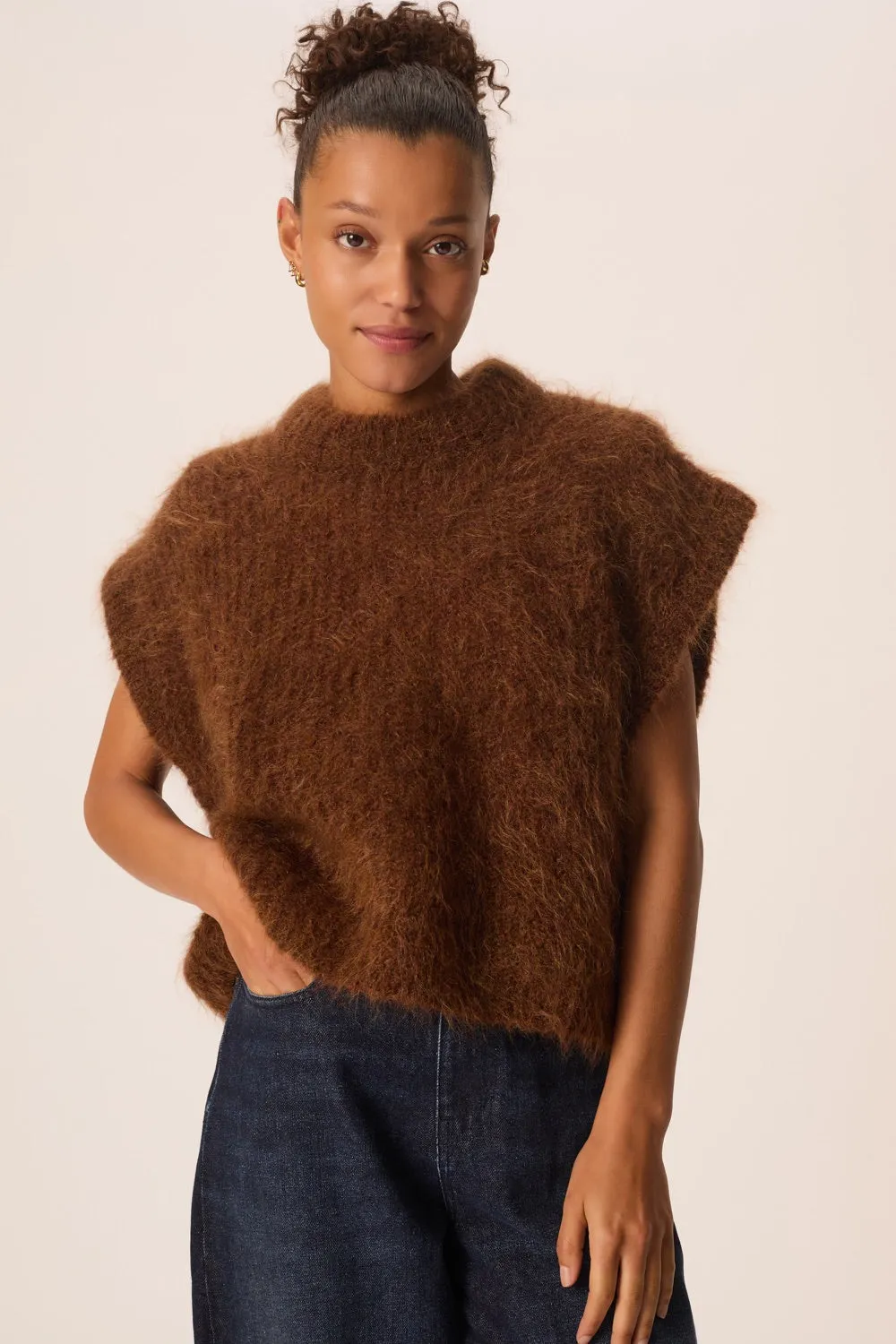 Pull Alize Cognac Chiné