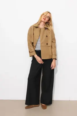 Pantalon large uni Femme — photo 2