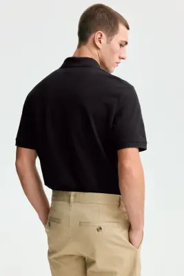 Polo Regular Fit - Noir — photo 3