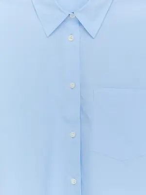 Chemise oversize - Bleu ciel — photo 3