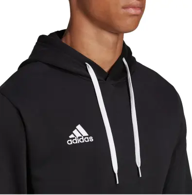 ADIDAS SWEAT CAPUCHE GRANDE LONGUEUR Noir — photo 4