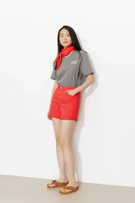 Short en toile Femme — photo 3