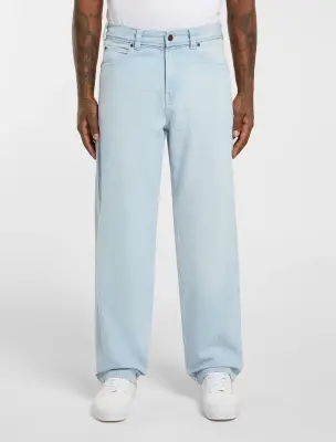 Pantalon Dickies 958 Baggy tapered work jean – Bleu brume — photo 2