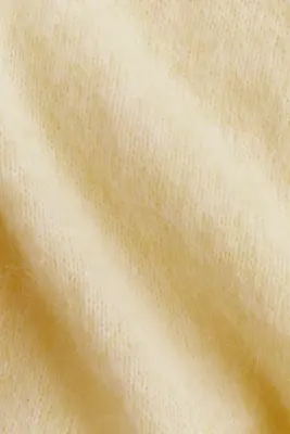 Pull avec col à nouer - Jaune clair — photo 3