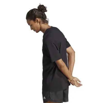ADIDAS TEE SHIRT Noir — photo 3