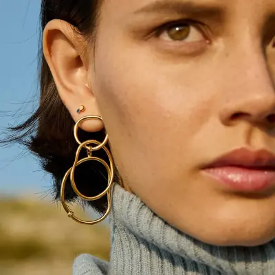 Grandes boucles d’oreilles Victoire – BDM Studio — photo 3