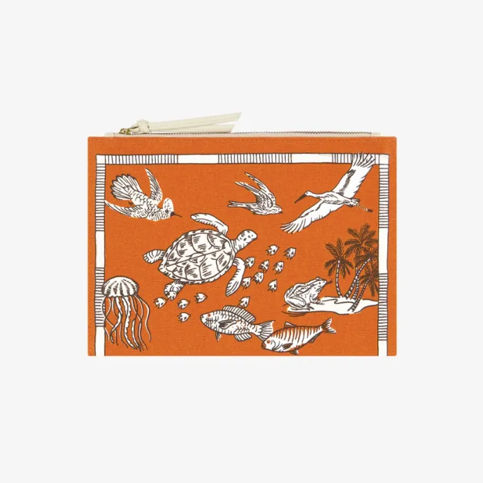 Pochette Atlas Orange