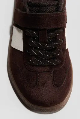 Sneakers - Marron foncé/color block — photo 2