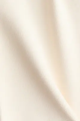 Débardeur court en maille fine - Crème — photo 4