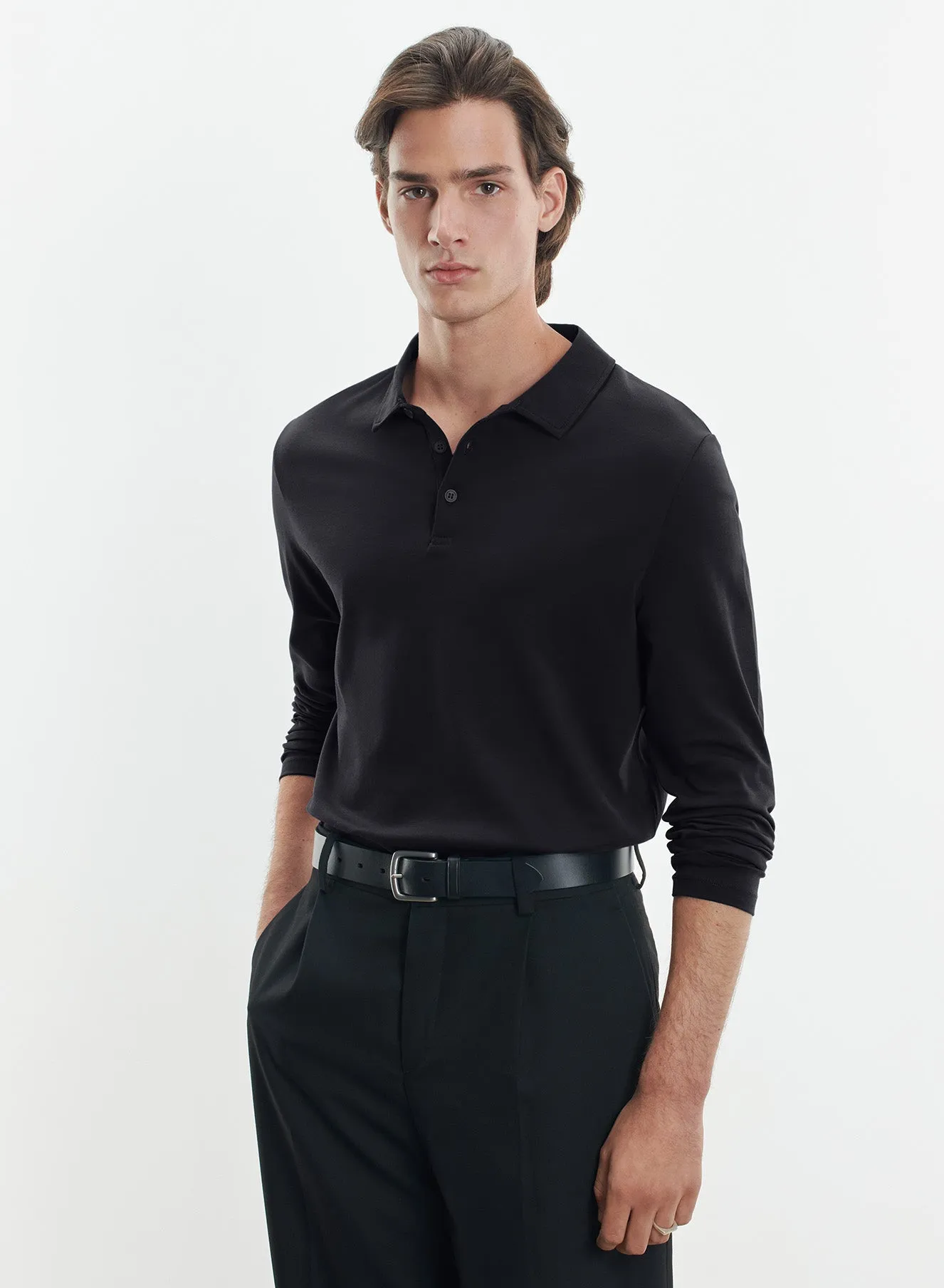 Polo en coton supima