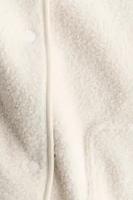 Veste sans manches en tissu Teddy bear - Crème — photo 5
