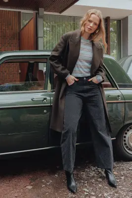 SIMONE manteau en laine Femme — photo 3