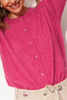 Cardigan enrichi en laine — photo 5