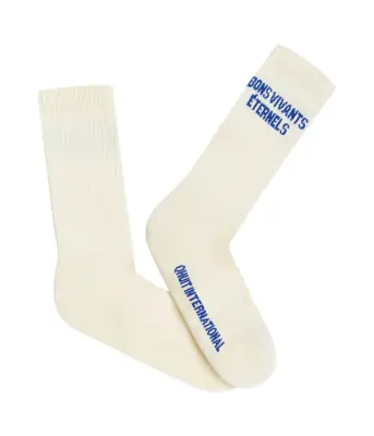 Qhuit – Chaussettes Bons Vivants Off White