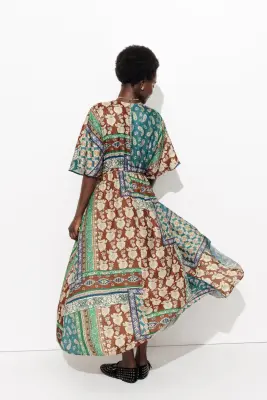 Robe motif foulard — photo 4