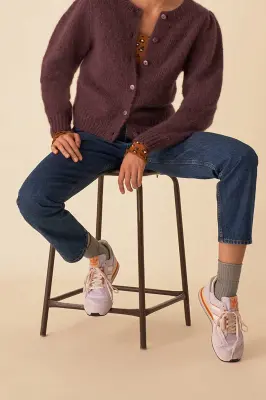 gilet apache violette — photo 1