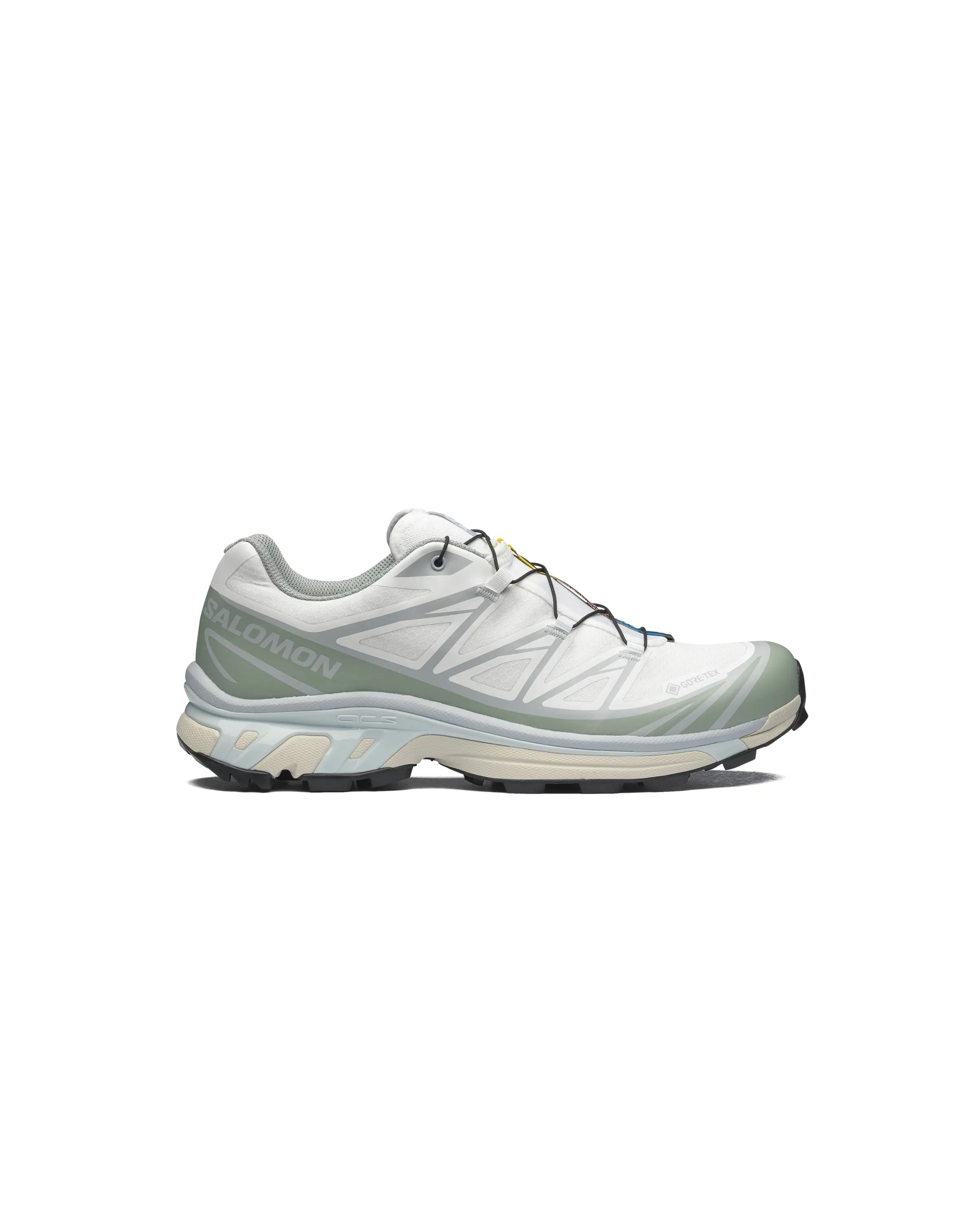 XT-6 GORE-TEX White/Green Milieu/Ice Flow