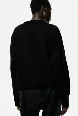 Pull superposé - Noir — photo 2