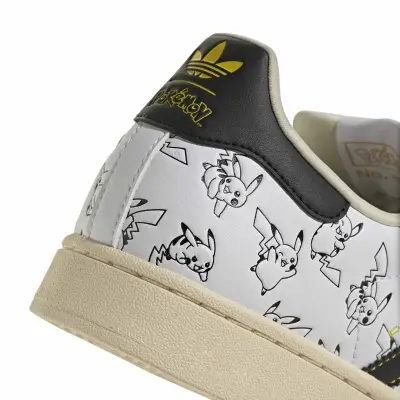 Adidas Superstar Pokémon Pikachu White — photo 4