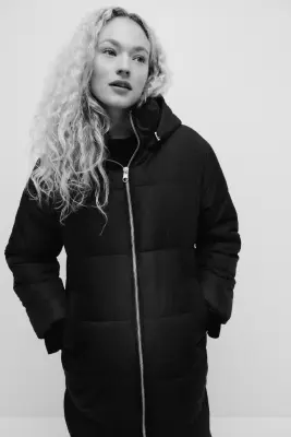 MAMA Veste matelassée - Noir — photo 1