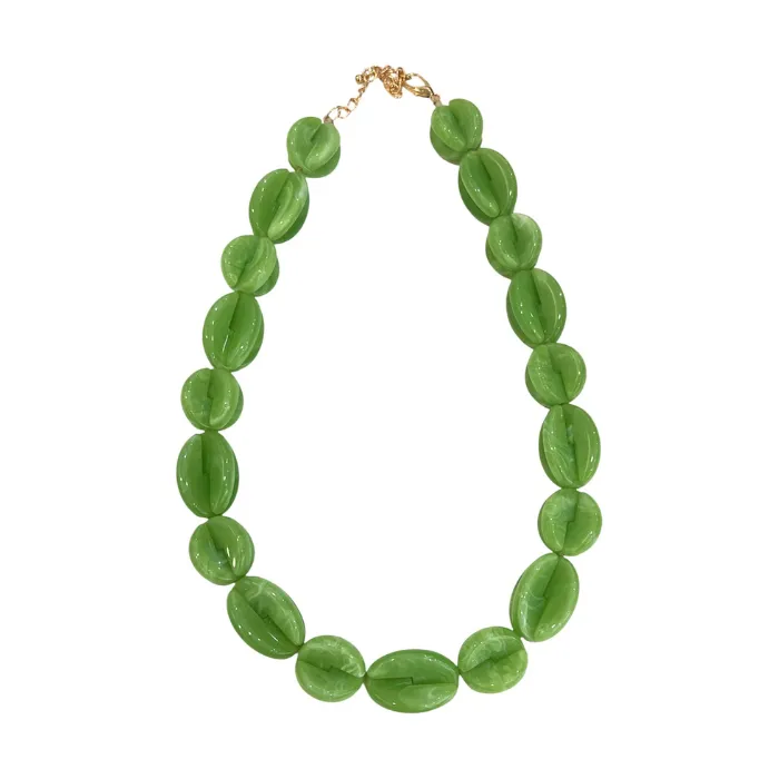 Collier Ovaline Vert