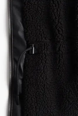 Veste de ski en tissu enduit ThermoMove™ - Noir — photo 2